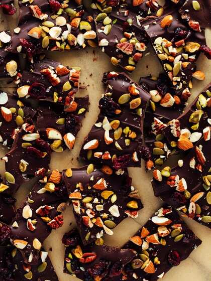 Dark Chocolate Bark