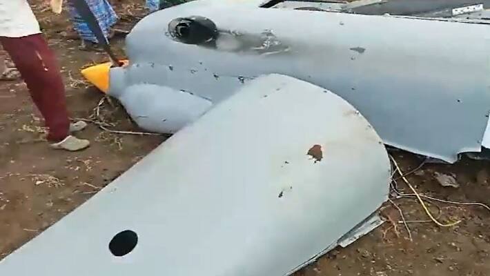 DRDO Drone Crashes During Trial In Chitradurga, Karnataka