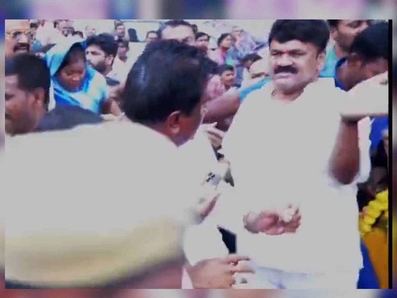 Telangana minister Talasani Srinivas Yadav slaps man in public; video goes viral RMA