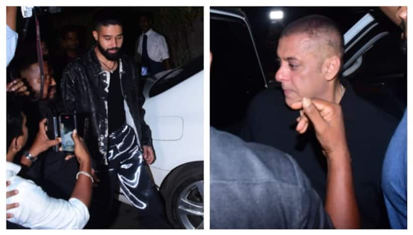 Salman Khan breaks the internet with his new bald look at a party; AP Dhillon was also spotted 