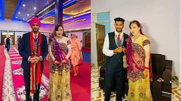 south korean girl married indian guy sukhjeet singh shahjahanpur uttar pradesh video viral kxa 