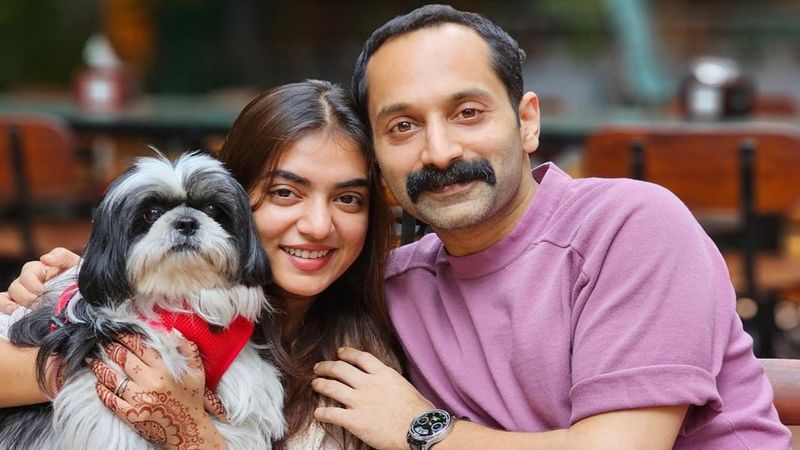 Nazriya Nazim-Fahadh Faasil's 9th wedding anniversary: Actress shares a cute photo with their pet dog RBA