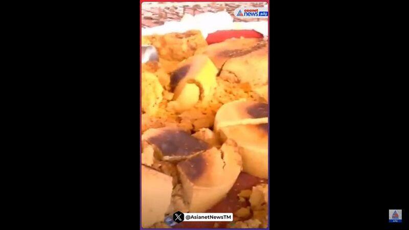 tons of food wastage in aiadmk meeting at madurai video goes viral