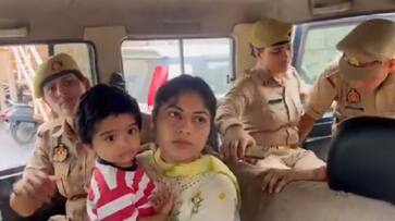 bangladeshi women sonia akhtar reached noida with child claims marriage 3 years ago case like pakistani seema haider zrua