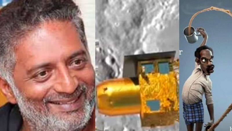 Actor Prakash Raj mocking Chandrayaan controversy after Netizens outrage actor give clarification on it akb