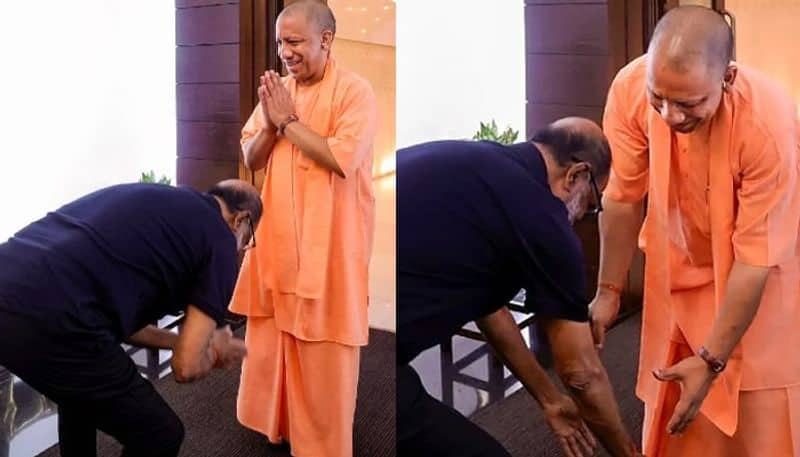 Rajinikanth gives Clarity why he touched Yogi Aditya Nath's Feet NSK