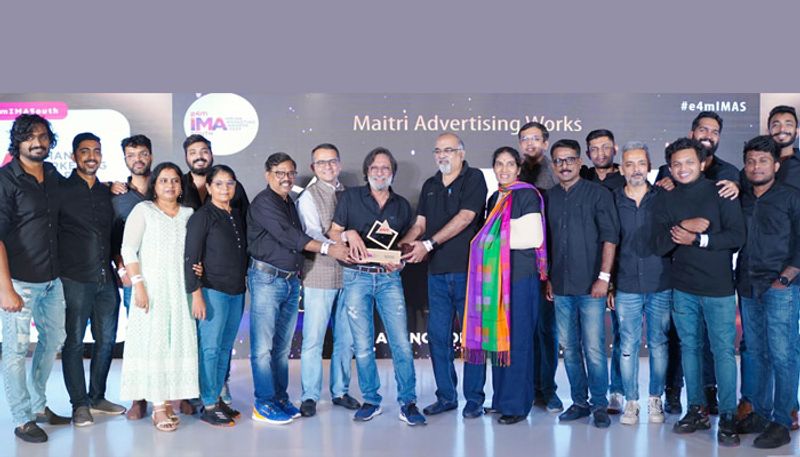 Maitri Advertising Works wins agency of the year at E4M IMA South 2023 Awards