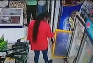 girls steal chocolate in madhya pradesh  gwalior ZKAMN