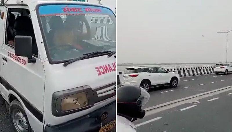 Patna Ambulance halts for CM Nitish Kumar's convoy, ignites debate on social media WATCH AJR