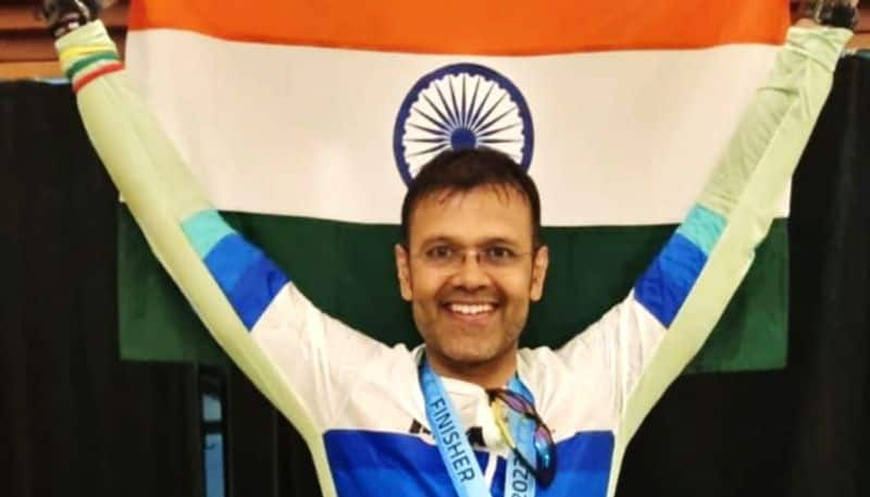 Alappuzha native Doctor Rupesh won the international Ironman triathlon vkv