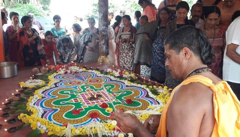 Worship for Nagara Panchami Festival at Bhadrakali Temple in Kodagu grg