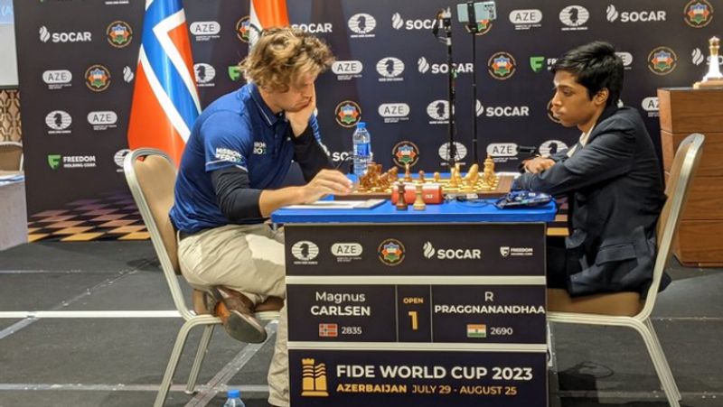 Chess World Cup 2023 Final: Praggnanandhaa vs Magnus Carlsen 2nd game Live Updates gkc