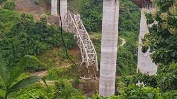 mizoram railway bridge collaps at least 17 worker dead kxa 