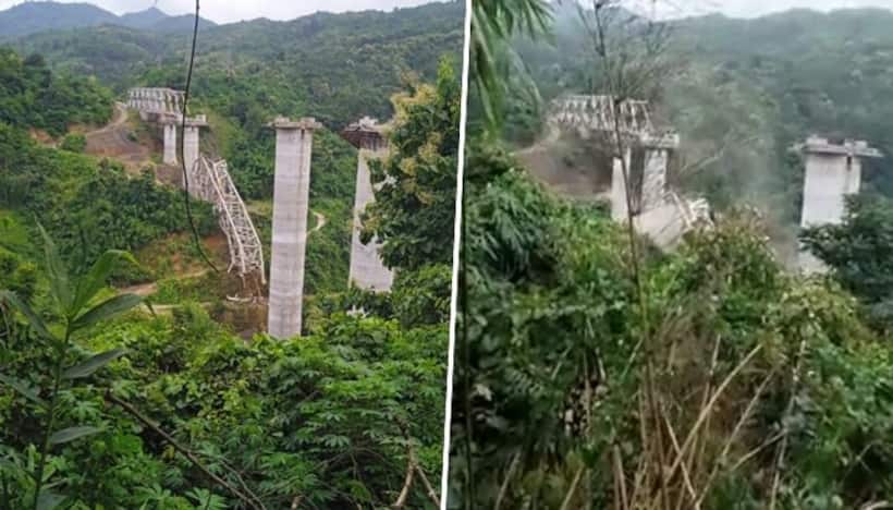 17 dead as under-construction Railway bridge collapses in Mizoram; PM Modi 'pained' by mishap - WATCH