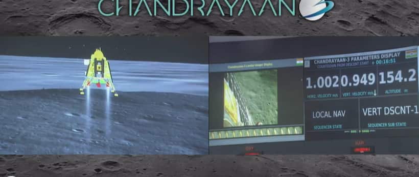 History is made! Chandrayaan 3 successfully lands on Moon's South Pole