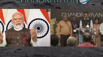 chandrayaan 3 successfull pm modi rahul gandhi yogi adiyanath wished isro for mission kxa 