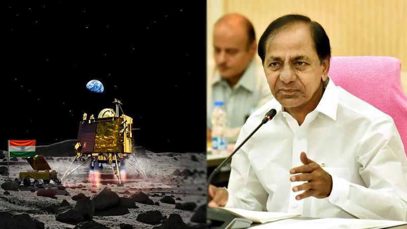 cm KCR expresses happiness over chandrayaan-3's success, India's new chapter in space sector RMA