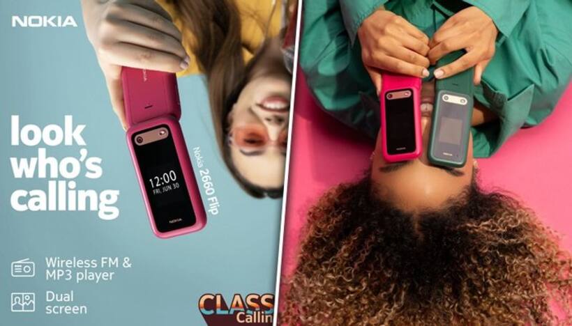 Nokia 2660 Flip relaunched in Pop Pink and Lush Green colour; Check specs, price & more