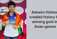 Fathers hard work and at home training helped Ashwini win a gold in the Asian Championship iwh