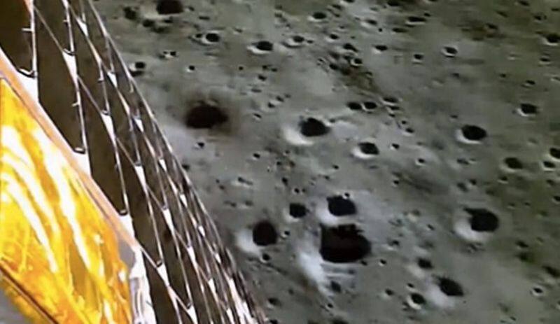 How Chandrayaan-3's Lander Vikram Saw Moon Just Before Touchdown