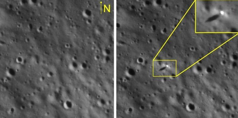  Photoshoot in the Moon: Chandrayaan-2 orbiter captured Chandrayaan-3 lander