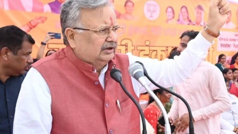 Senior BJP MLA and former chief minister Raman Singh unanimously elected speaker of Chhattisgarh assembly ksp