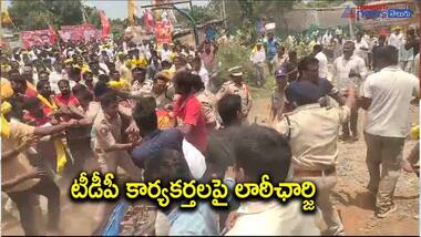 యువగళం పాదయాత్రపై వైసీపీ కార్యకర్తల రాళ్ల దాడి...
