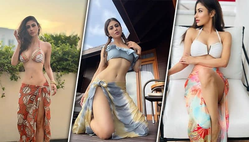 Mouni Roy HOT Photos: Actress dons tie-die sarong to set internet ablaze ATG 