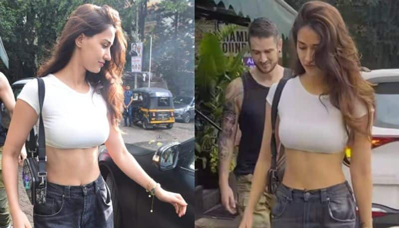 Actress Disha Patani with her Rumour Boyfriend NSK