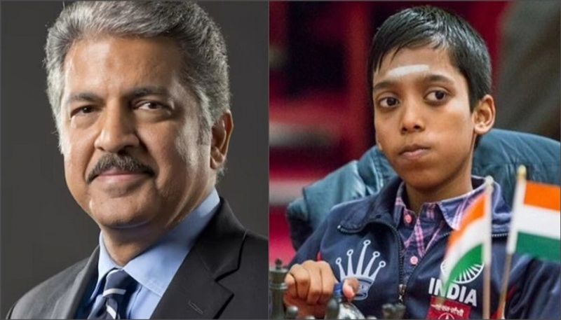 Anand Mahindra Chairperson of Mahindra and Mahindra praises Praggnanandhaa in FIDE World Cup san