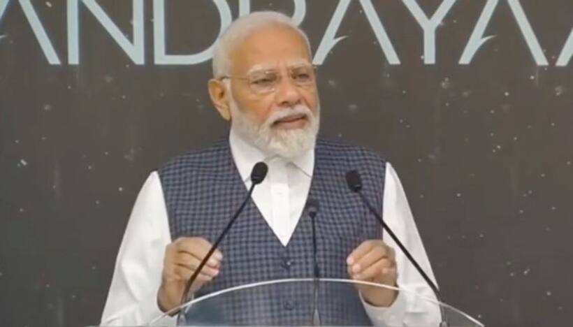 PM Modi names Chandrayaan 3 touchdown point as Shiv Shakti, August 23 to be National Space Day