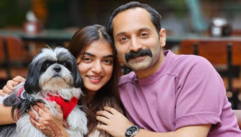 Nazriya Nazim say the birthday wish to husband Fahadh  with unseen photos mma