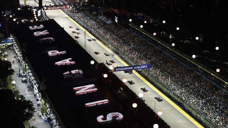 This year's F1 Night Race in Singapore will take place on September 15, 16 and 17