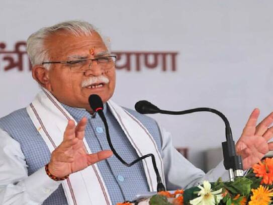will send you to the moon with chandrayaan 4, haryana cm manohar lal khattar comments on poor lady kms