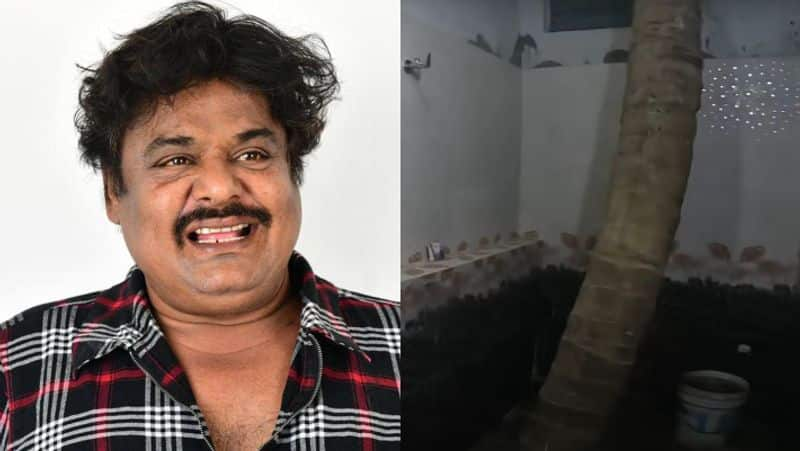 Leo movie actor Mansoor Ali Khan grow 6 coconut trees inside house