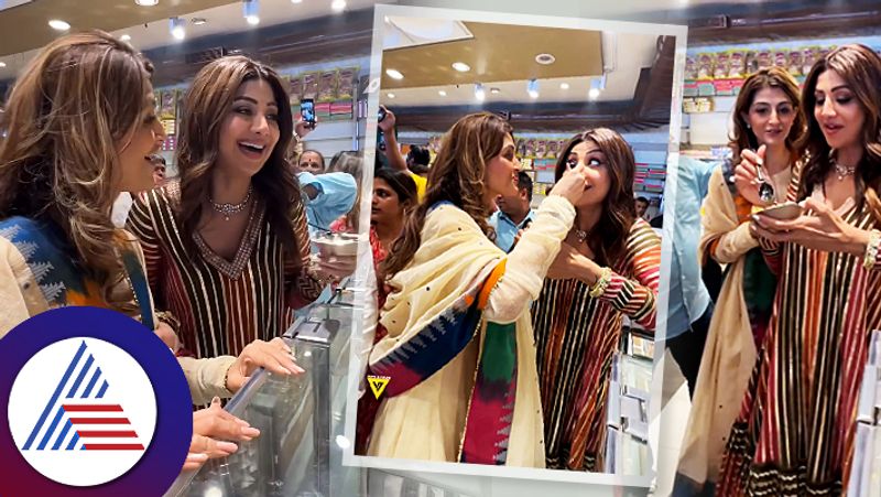 Shilpa Shettys video of eating various types of sweets has gone viral 