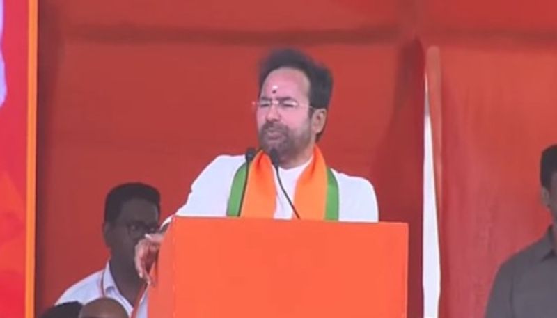 telangana bjp chief kishan reddy slams congress party ksp