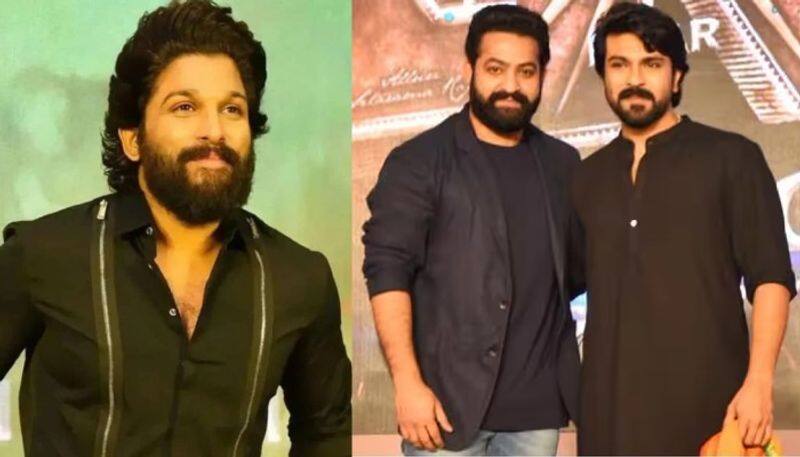 Allu Arjun comments about Ram Charan and NTR competition in National Awards Race NSK