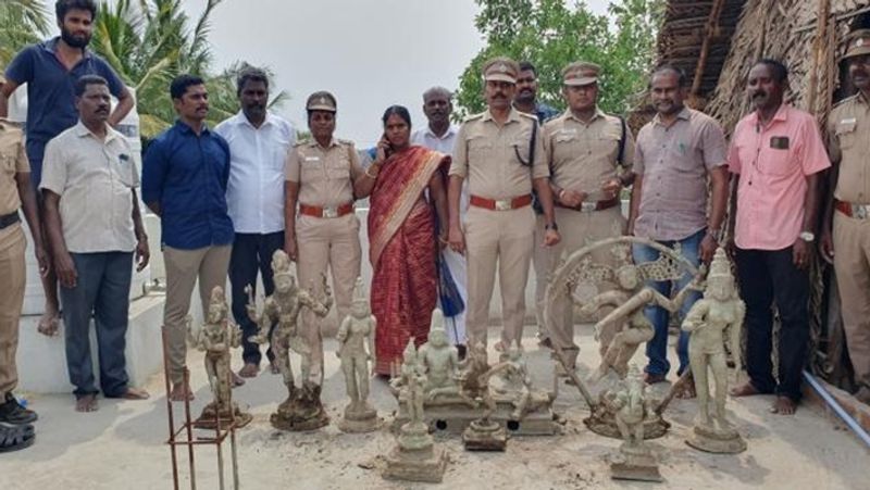 Ancient metal Swamy idols discovered in Cuddalore