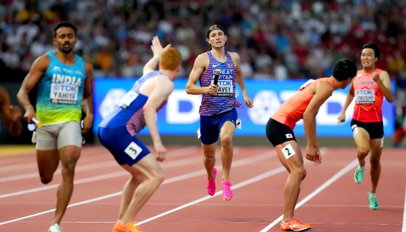 world athletics championships 2023 india finished fifth in mens 4x400 metres relay jje