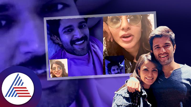 Vijay Deverakonda video calls Samantha late in the night told jokes suc