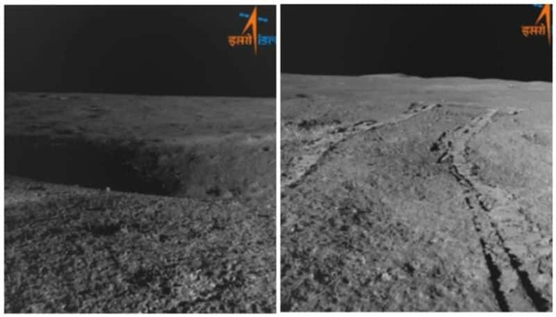 ISRO released the first images from the rover sts