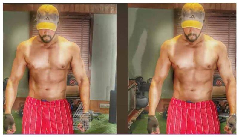 Sudeep six pack photo revealed nbn