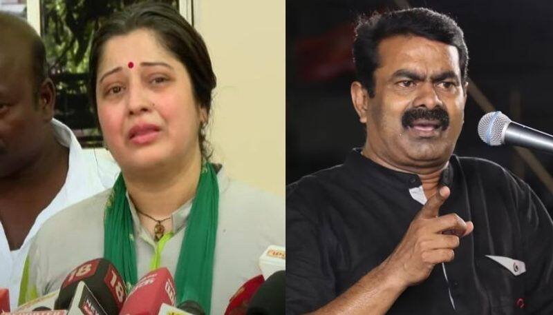 Actress Vijayalakshmi again released a video and criticized Seeman kak