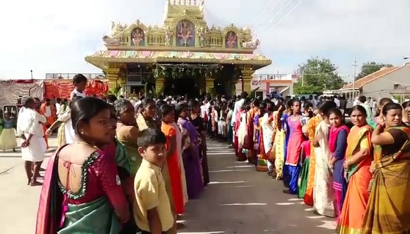 Excretory Function of the Goddess Kempamma Devi Held in Chikkamagaluru grg 