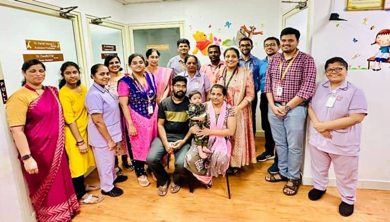 Rare Bone Marrow Transplant Successful at Manipal Hospital in Udupi grg