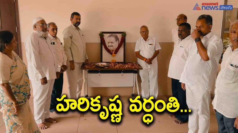 Atchannaidu pays tribute to Nandamuri Harikrishna AKP VJA