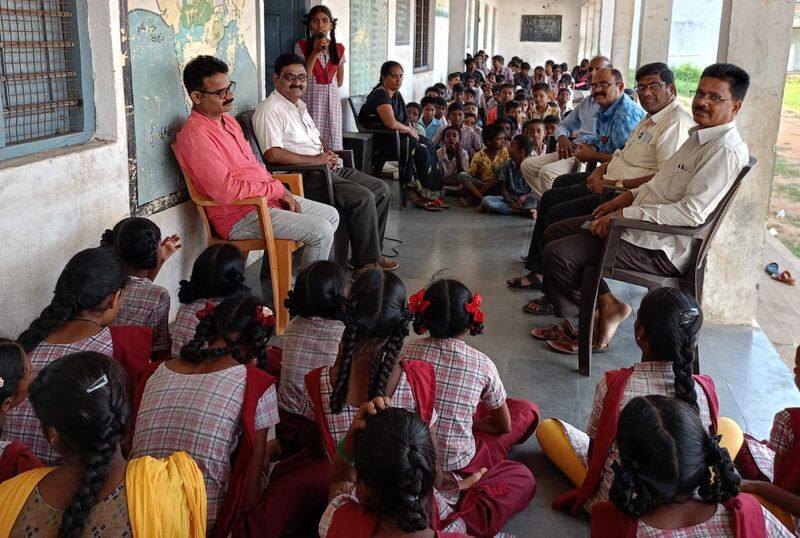 telugu bhasha dinotsavam celebrations at kagazmaddur zp high school ksp