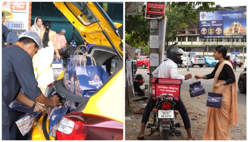 organisations distributed food for employees of online food delivery companies afe