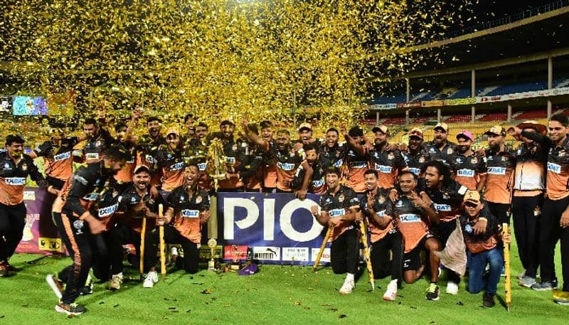 Maharaja Trophy 2023 final Hubli Tigers beats Mysore Warriors by 8 runs to win title kvn